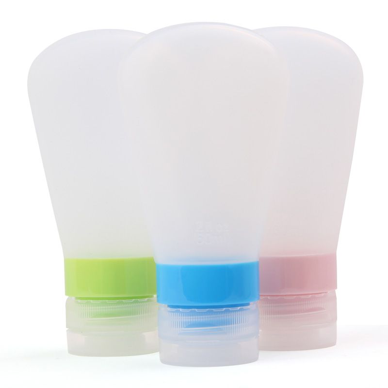 Travel squeeze bottles, portable silicone travel toiletry