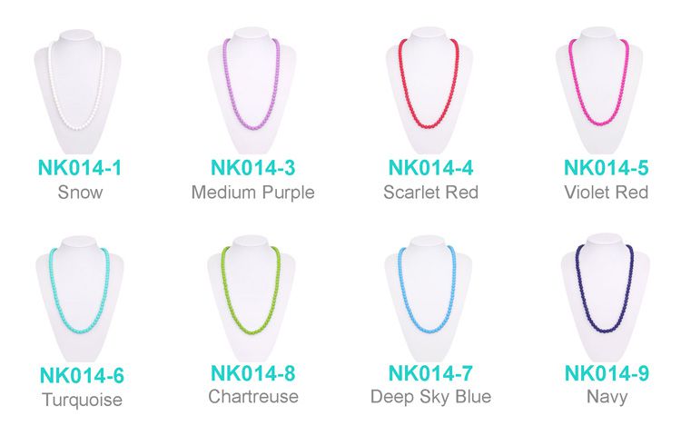 Teething necklace for babies