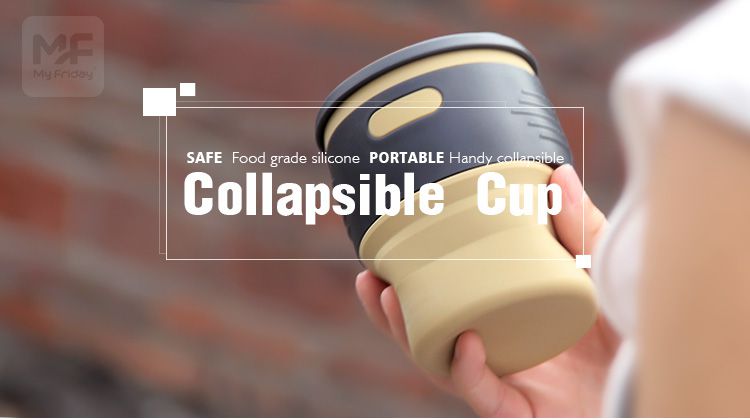 Collapsible Camping Cup, Portable Lightweight Collapsible mug