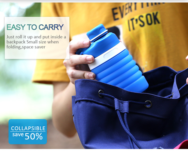gifts collapsible water bottle