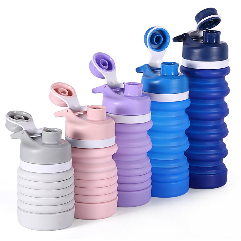 Flexible Foldable Bottle Reusable BPA Free Pocket Water Bottle