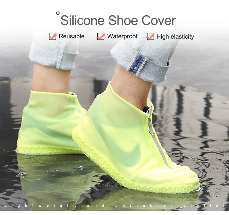 Silicone Shoe Covers | Waterproof Overshoes Rain Shoe Covers Reusable