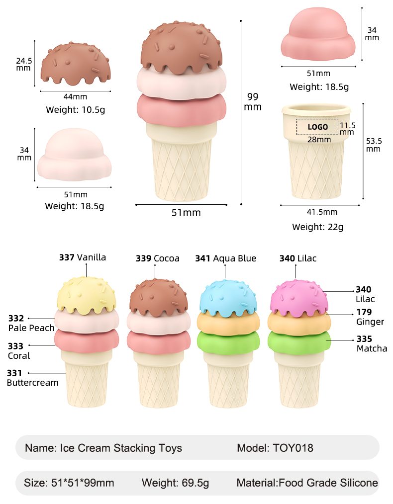 silicone stacker