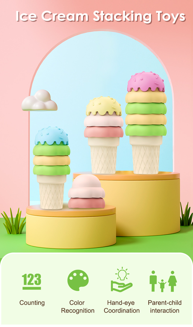 silicone stacking toys