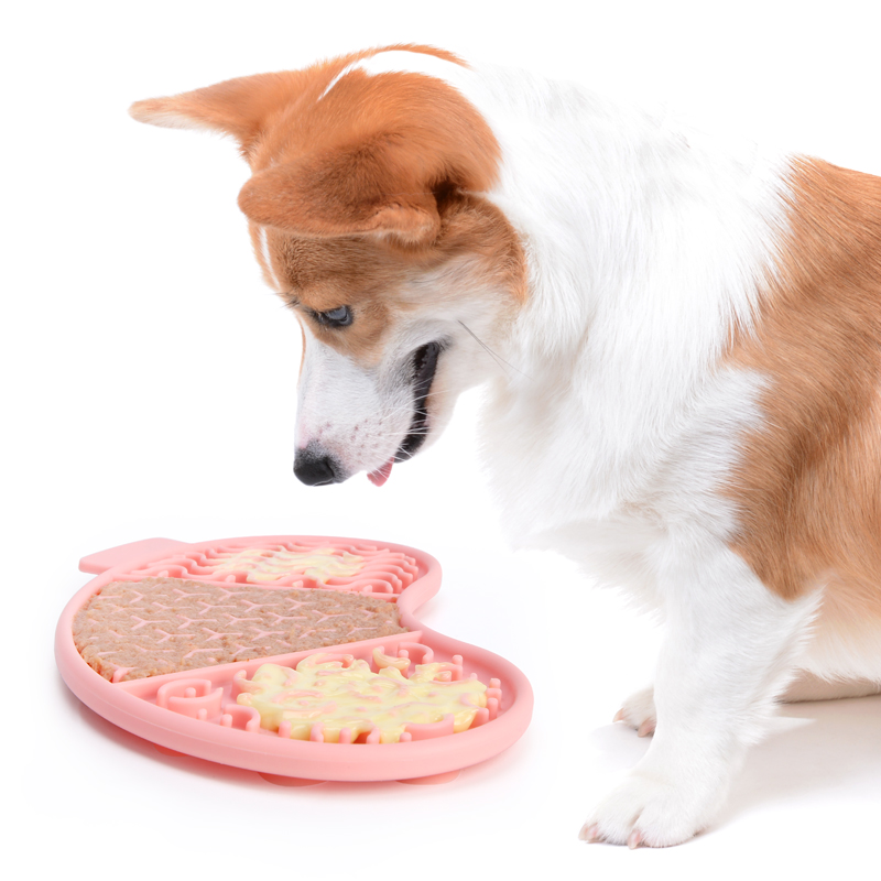 Dog lick mat