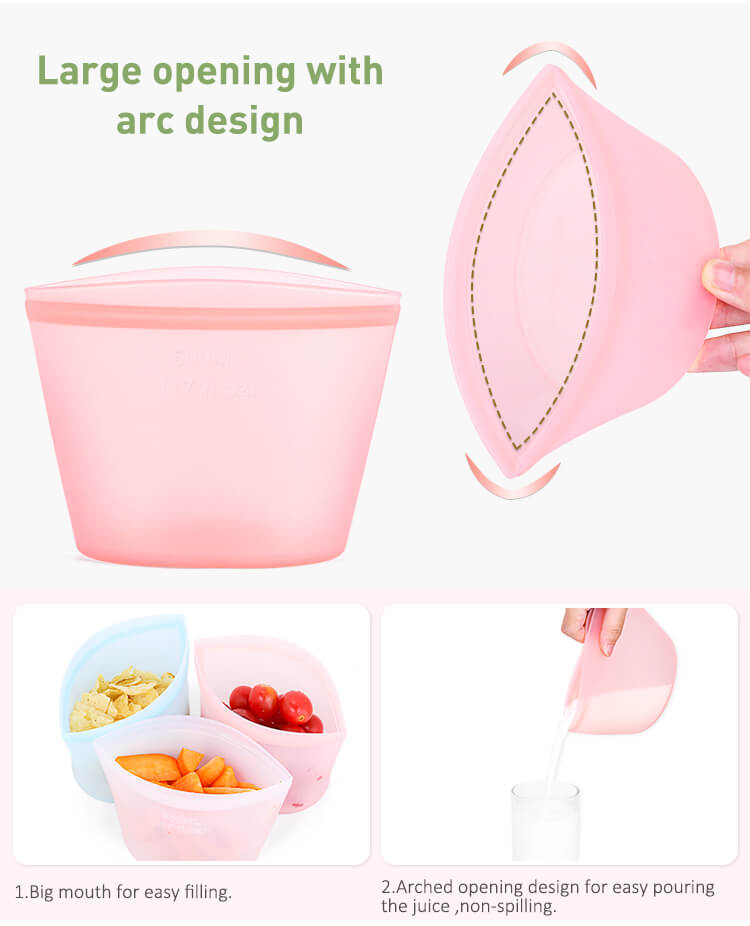 silicone storage bags