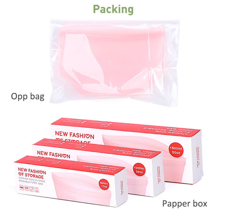 Food bag packaging