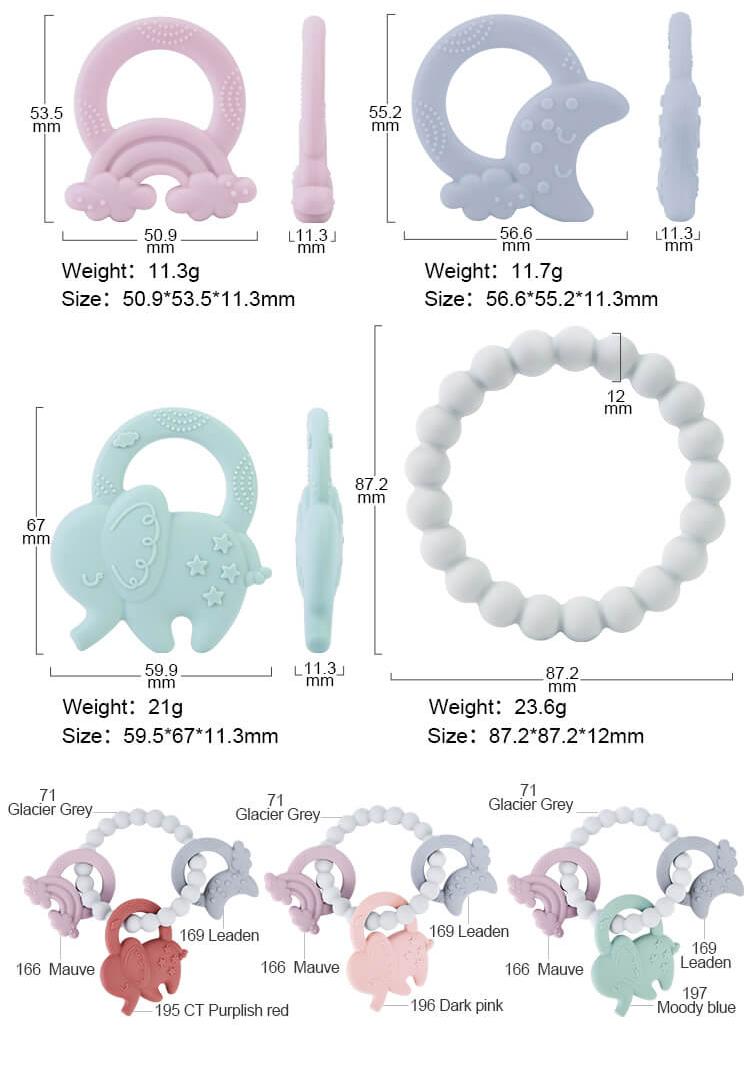 teething ring for 0-6 months