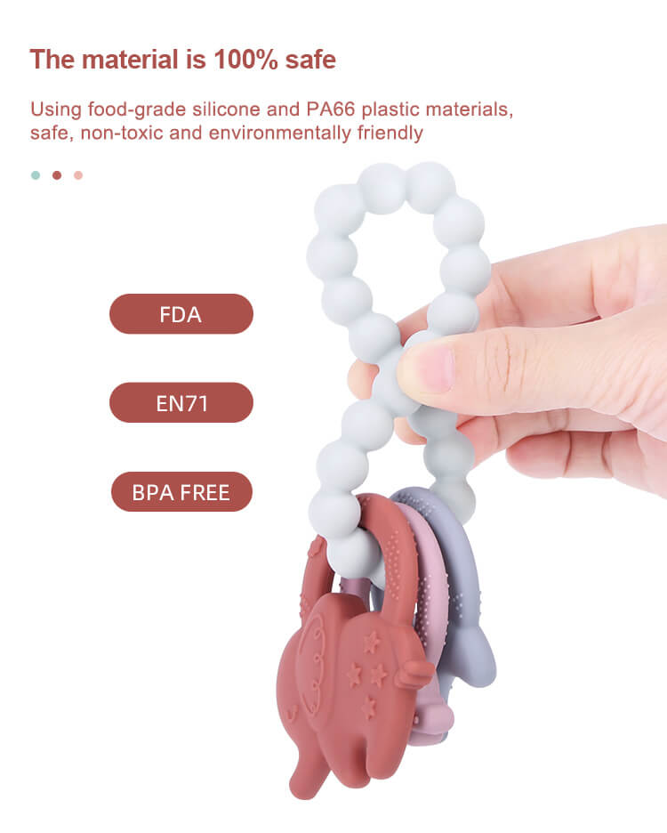teether for baby 3-6 month