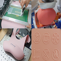 Silicone Teether Logo Customized