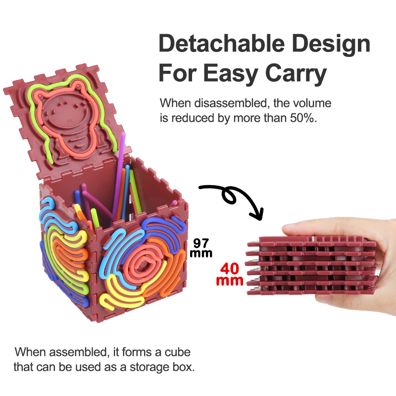 Silicone Puzzle Touch Toy