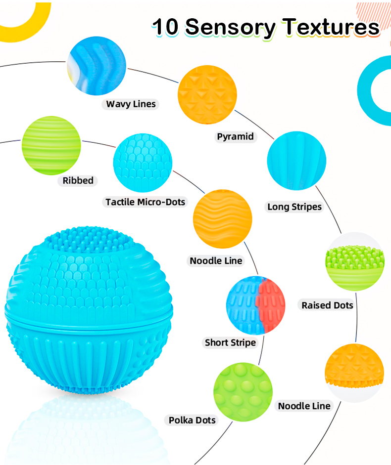 Silicone Sensory Stress Ball Feather