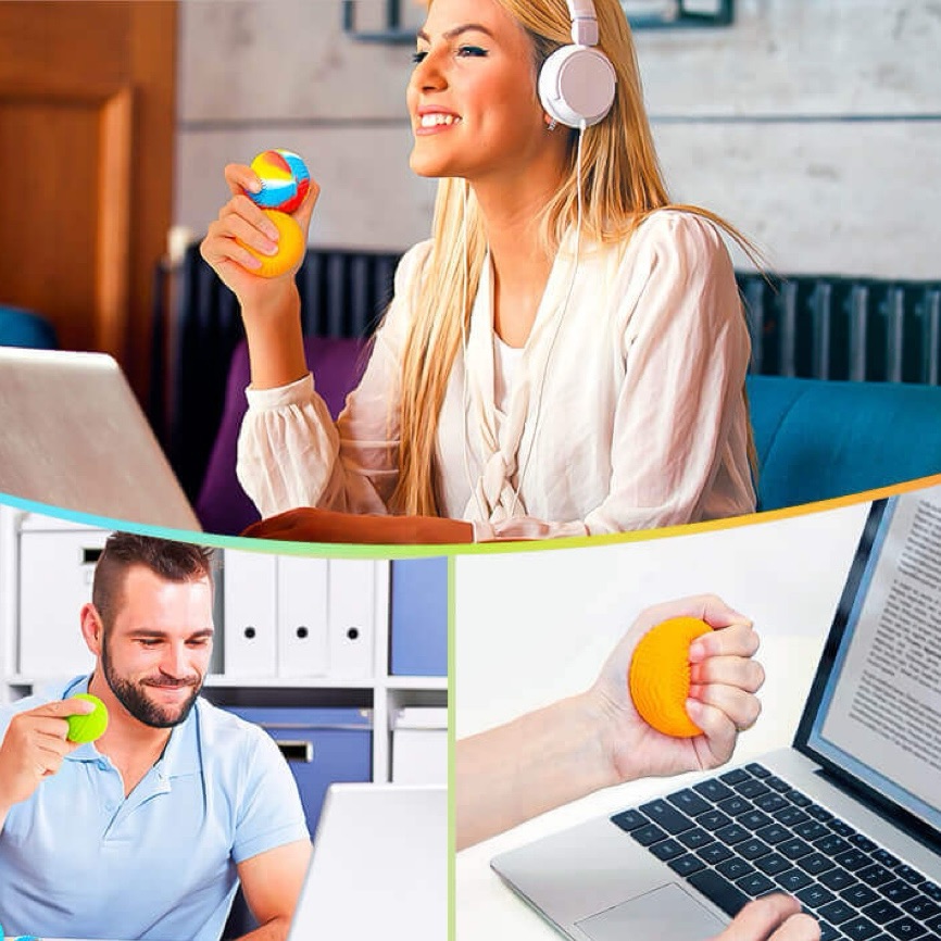 Silicone Sensory Stress Ball for Adult