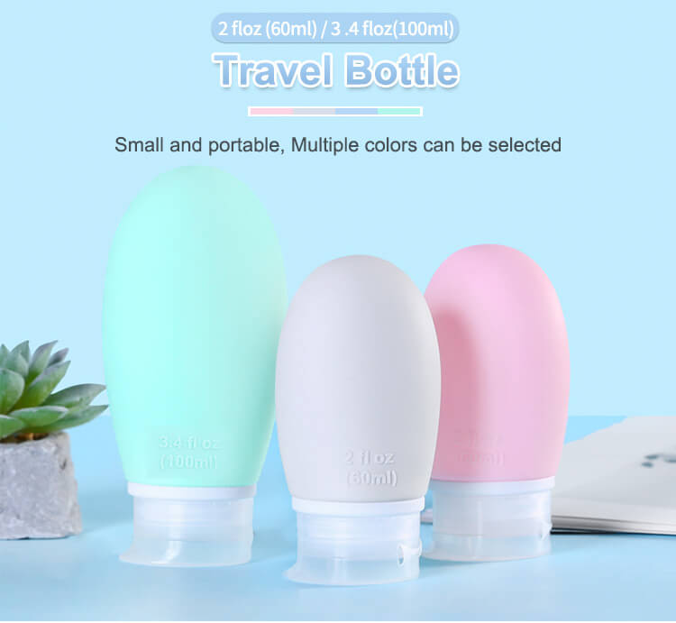 Upstanding Silicone Travel Bottle 