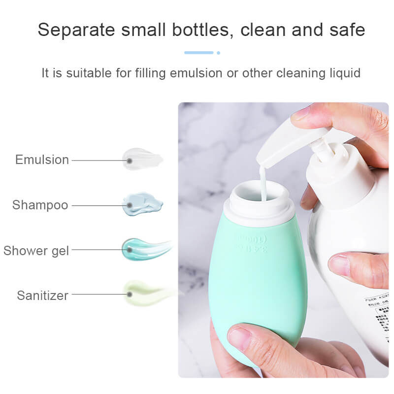 Upstanding Silicone Travel Bottle