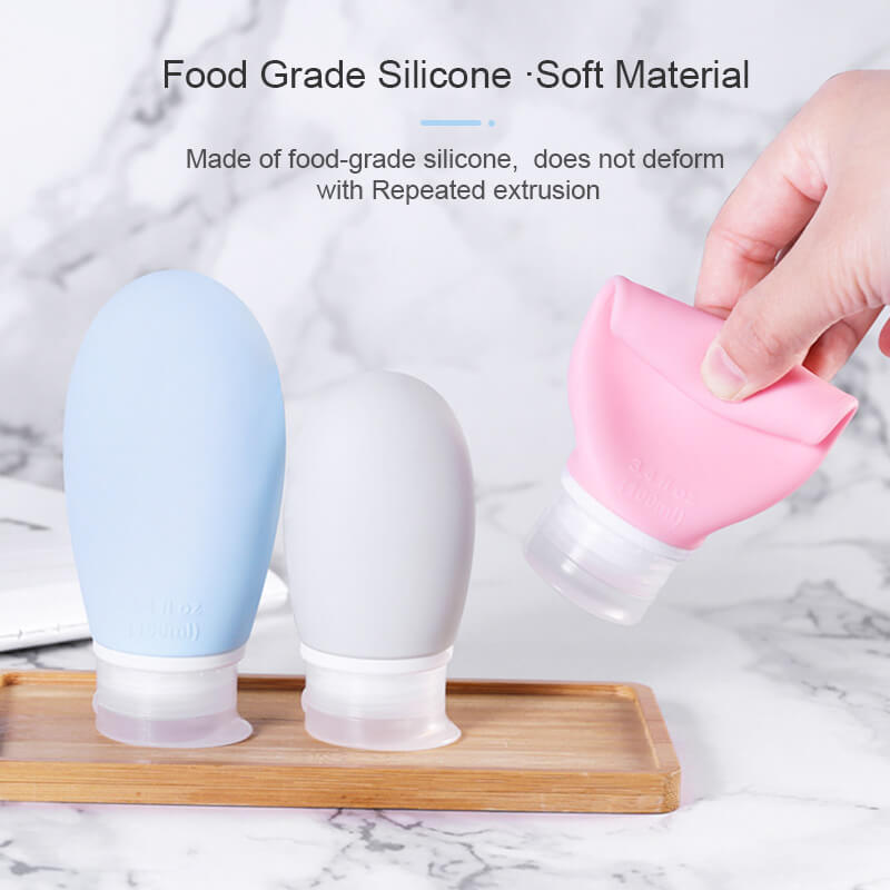 Upstanding Silicone Travel Bottle