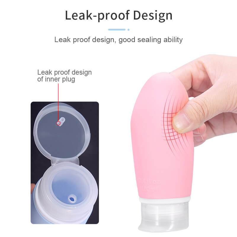 Upstanding Silicone Travel Bottle