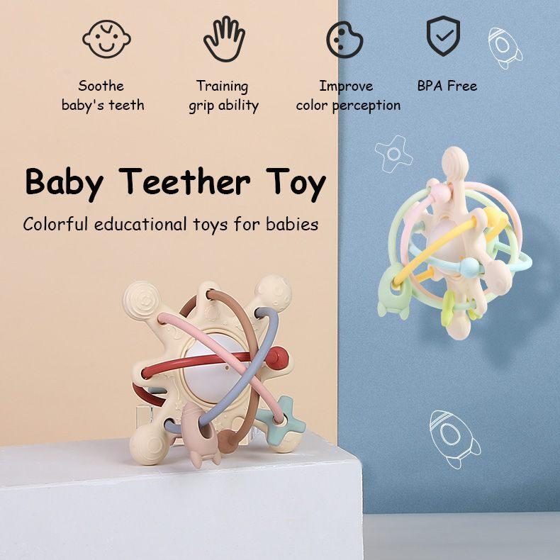 Hand-held Teether Ball