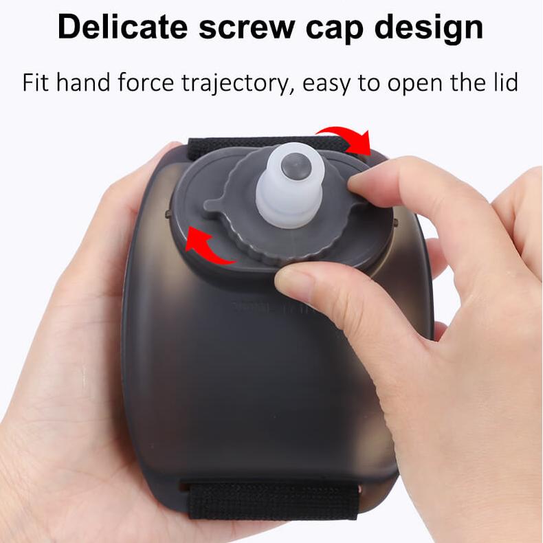 Silicone Sports Water Bottle