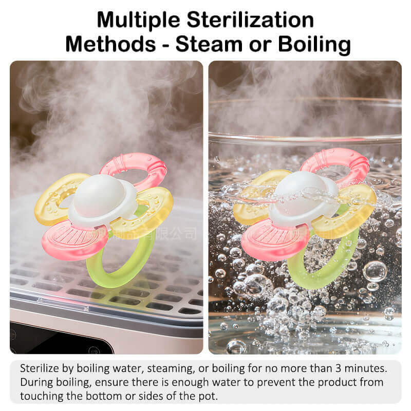  Silicone Rotating Teether Rattle