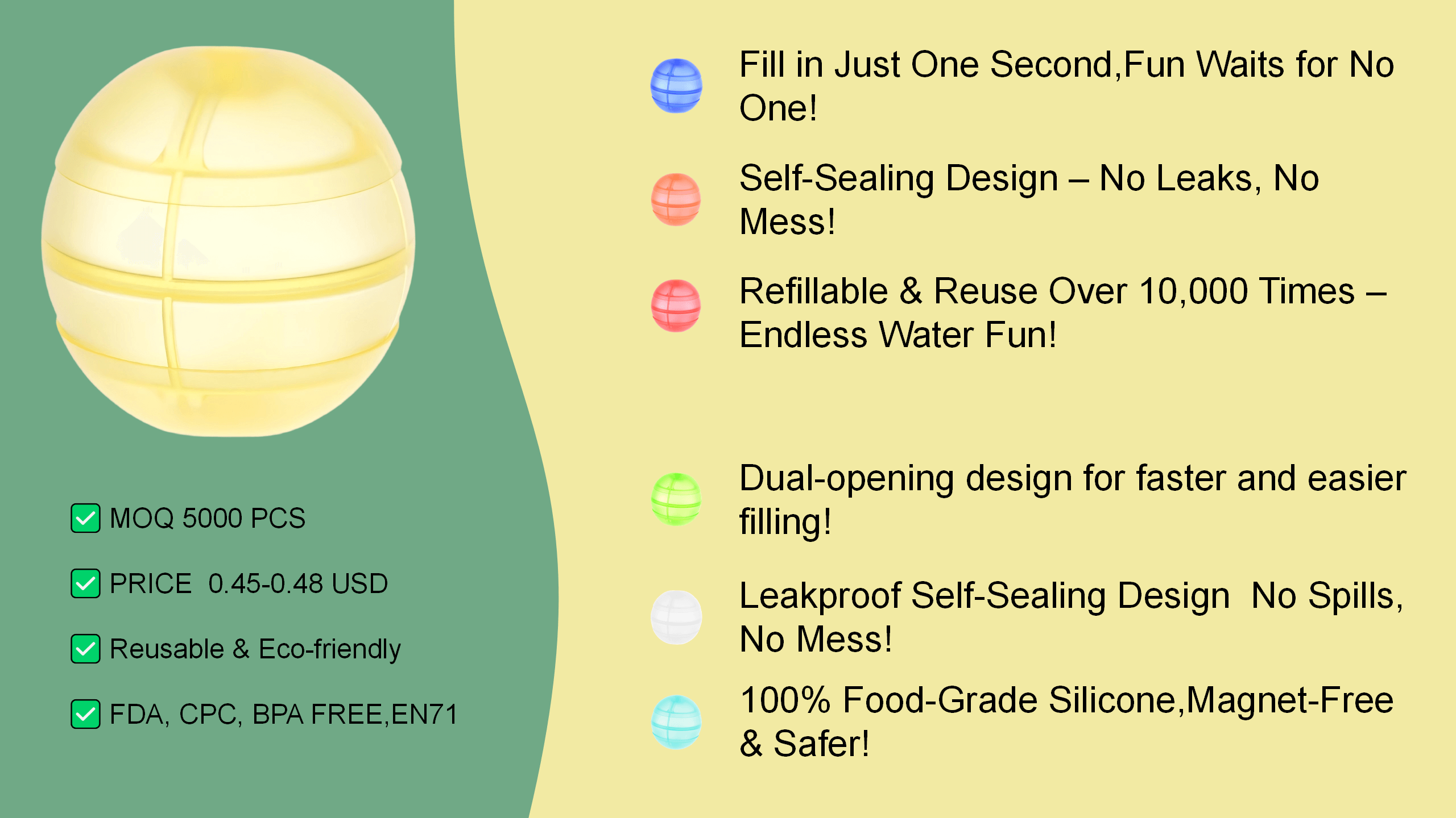 Silicone Ball Toy