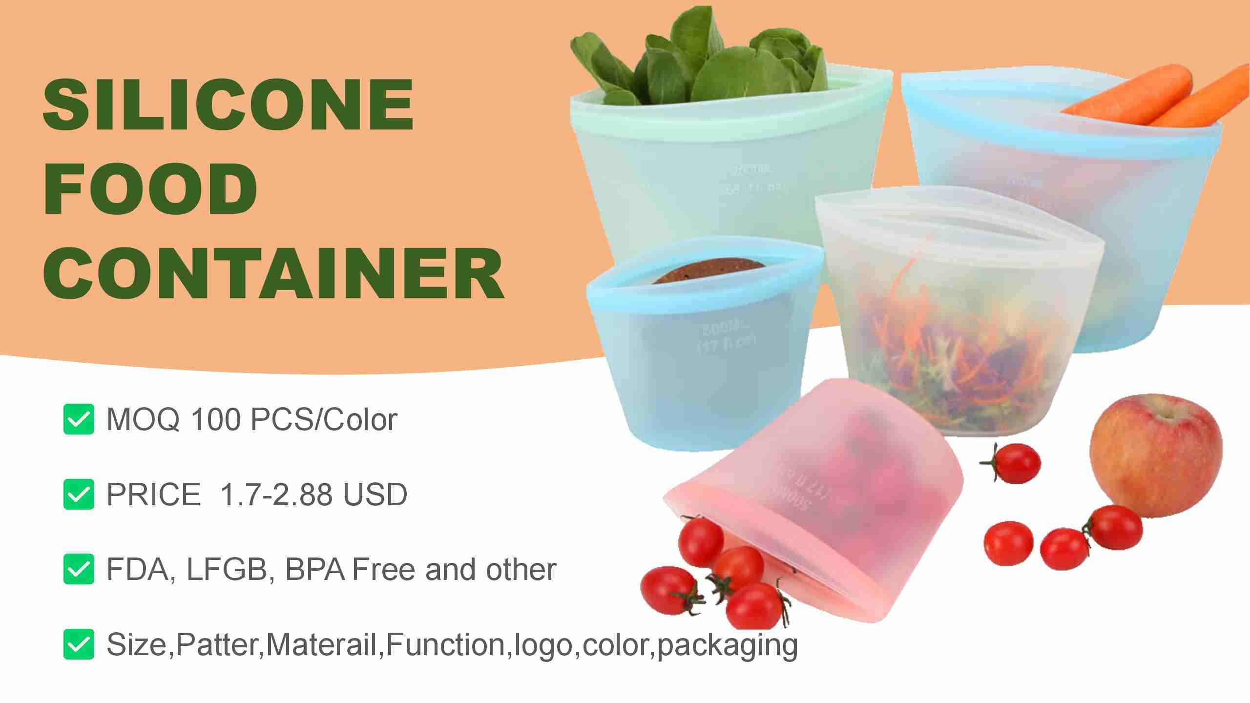 Reusable Food Storage Bags Supplier