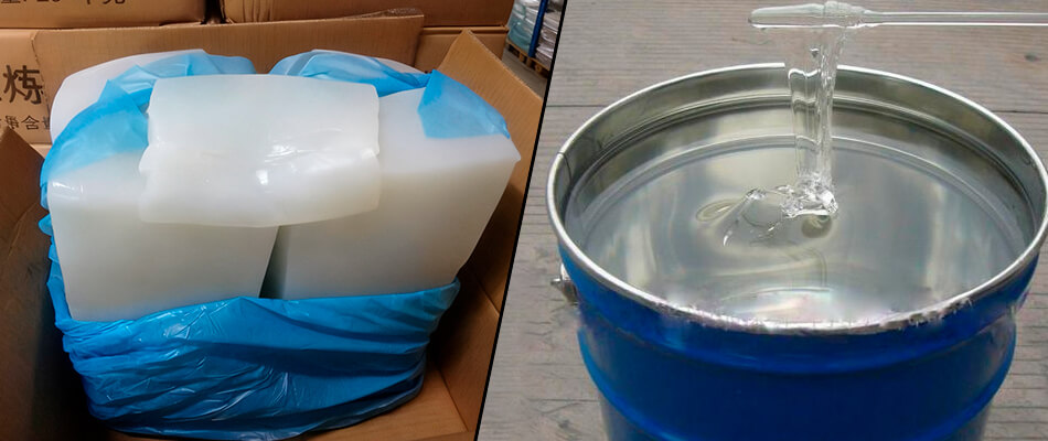 Solid silicone and liquid silicone Solid silicone and liquid silicone