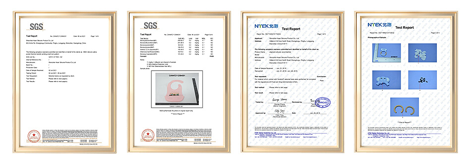 Silicone Product Certification