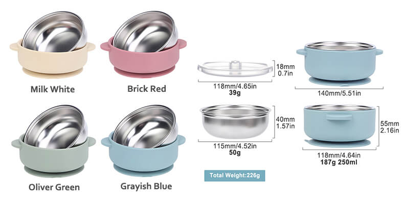 Wholesale silicone bowl