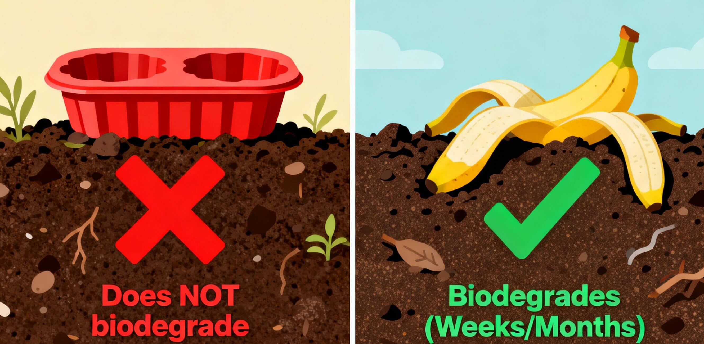 Silicone Is Not Biodegrade