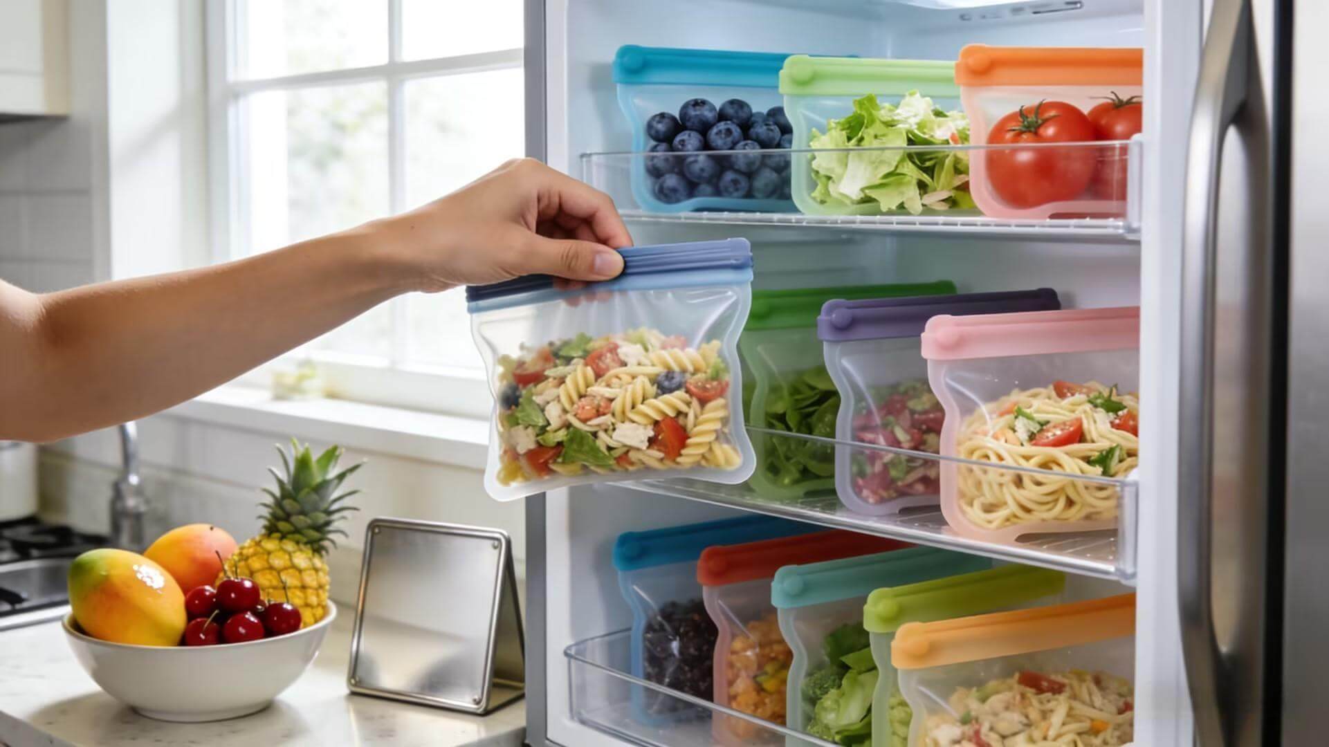 Silicone Food Storage Bags