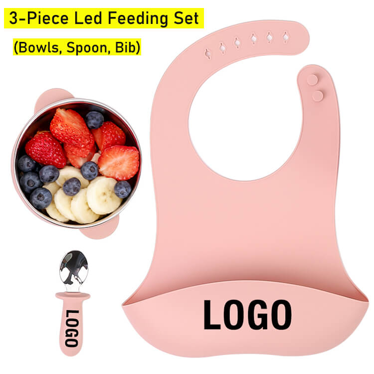 3 piece baby feeding set