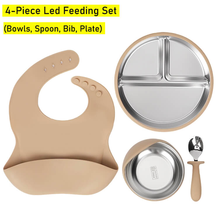 4 piece baby feeding set