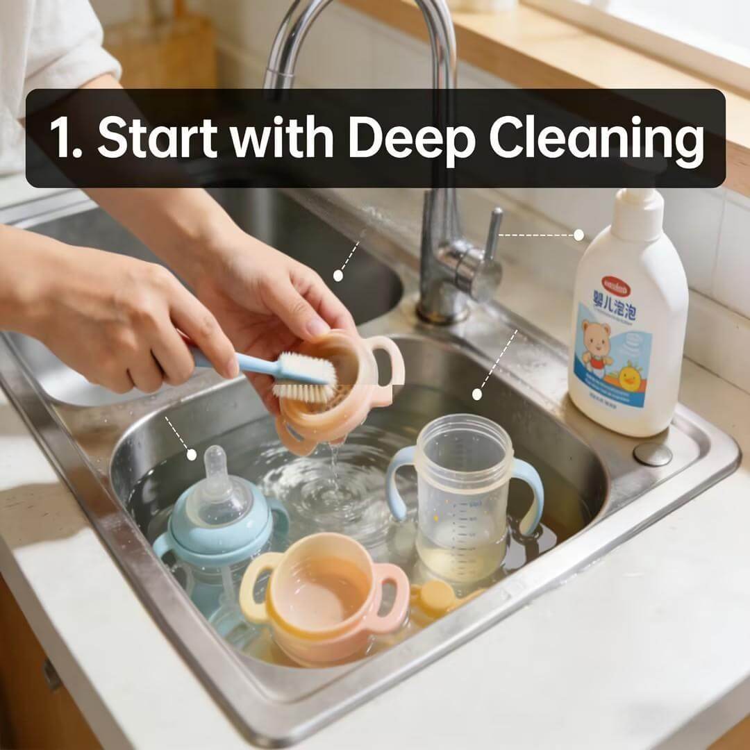 Start with Deep Cleaning