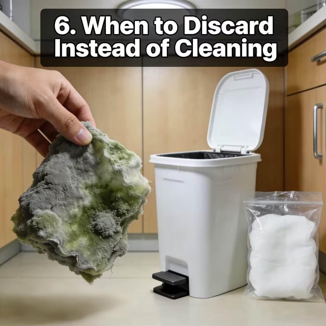 When to Discard Instead of Cleaning