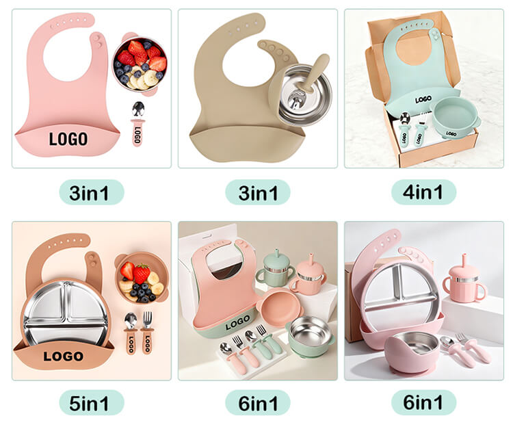 Baby feeding set