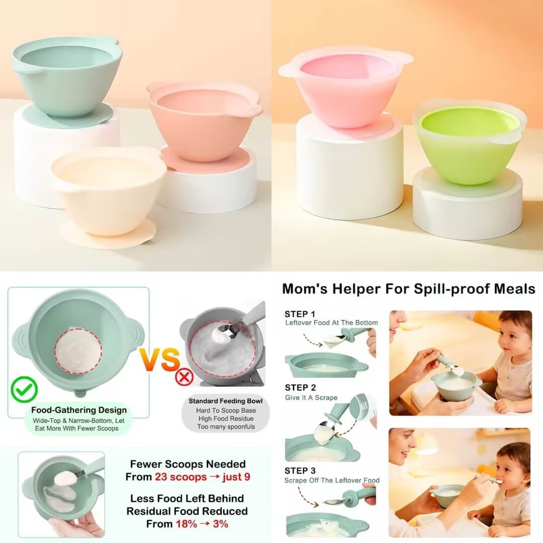 Bamboo Hat-Style Baby Bowl