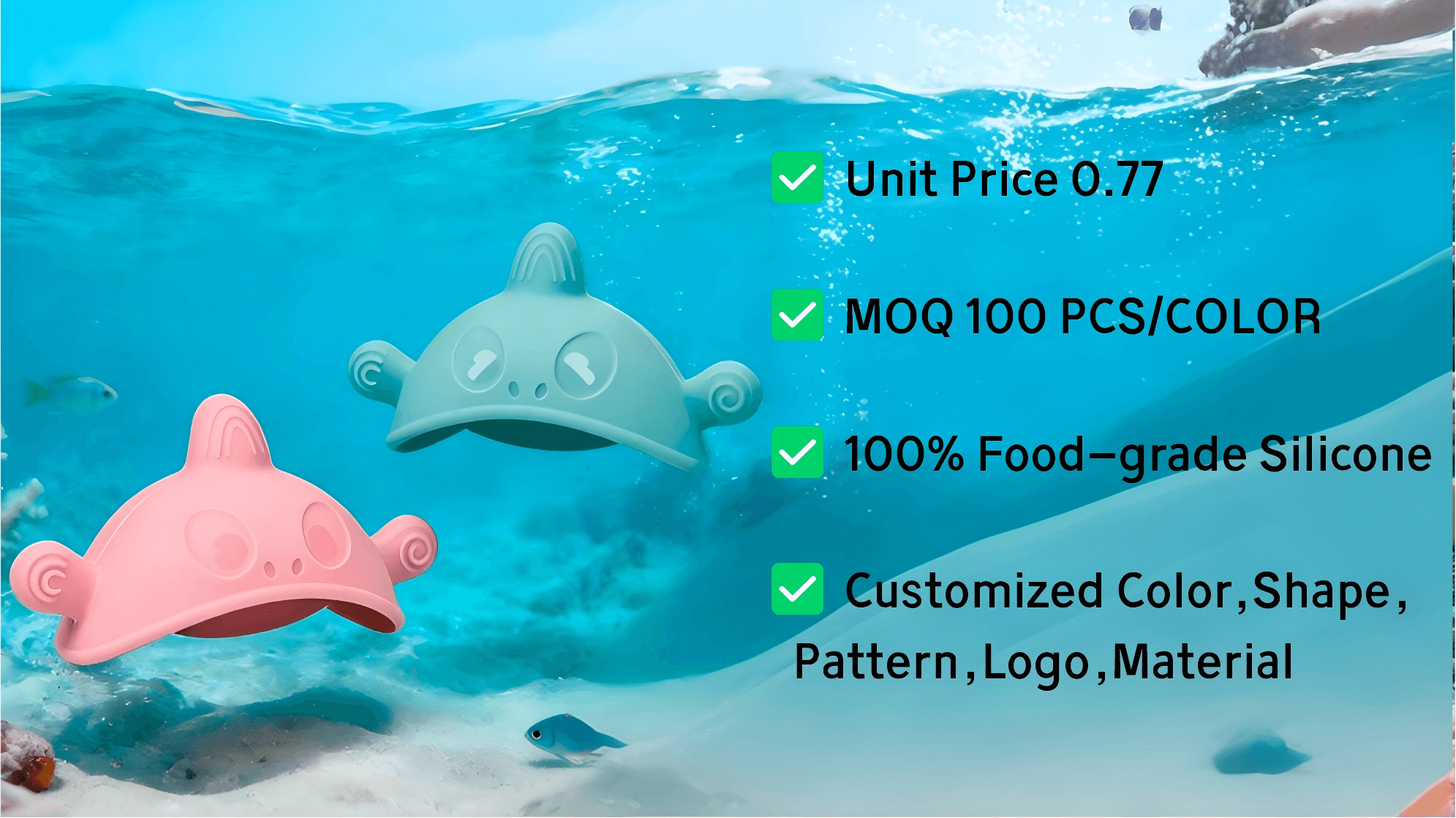 Baby Shark Teething Toy