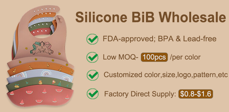 Silicone bib manufacturer Silicone bib manufacturer