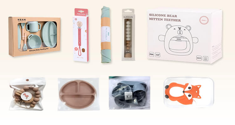 silicone product packaging