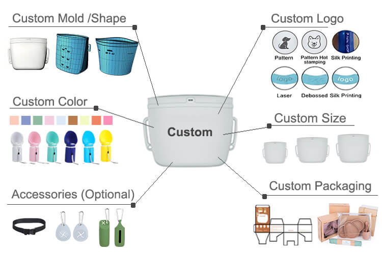 custom dog treat bag