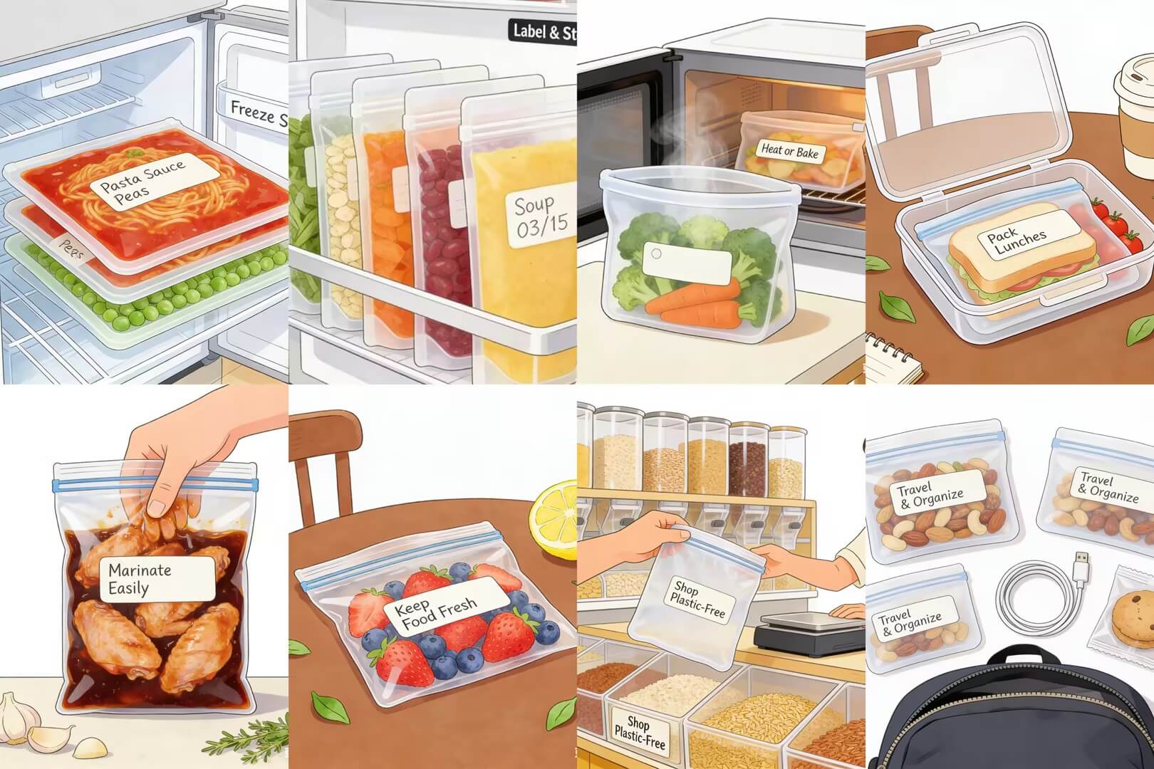  How to Use Silicone Bags