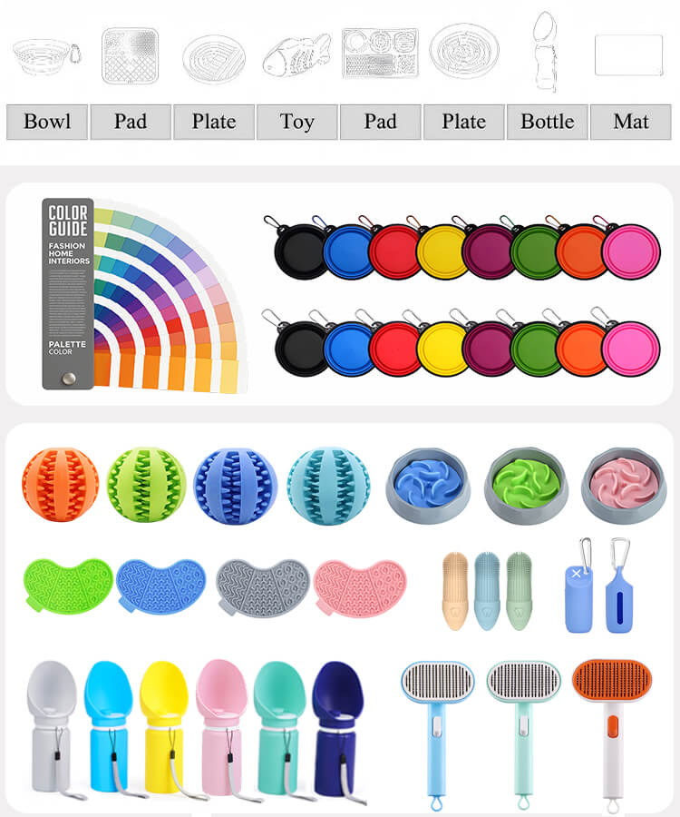 silicone dog product manufactory