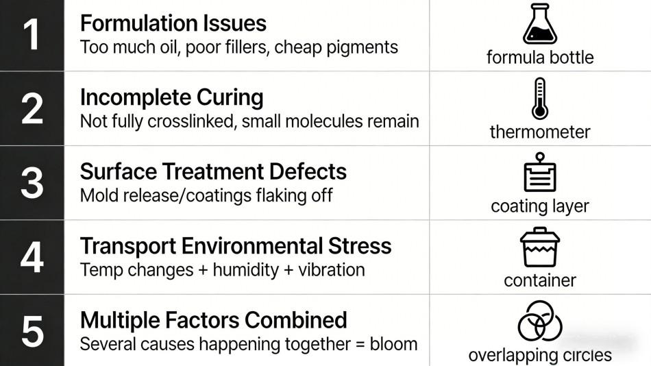 Why Transportation Makes Bloom More Noticeable