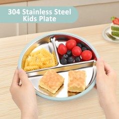 Stainless Steel Divided Plates
