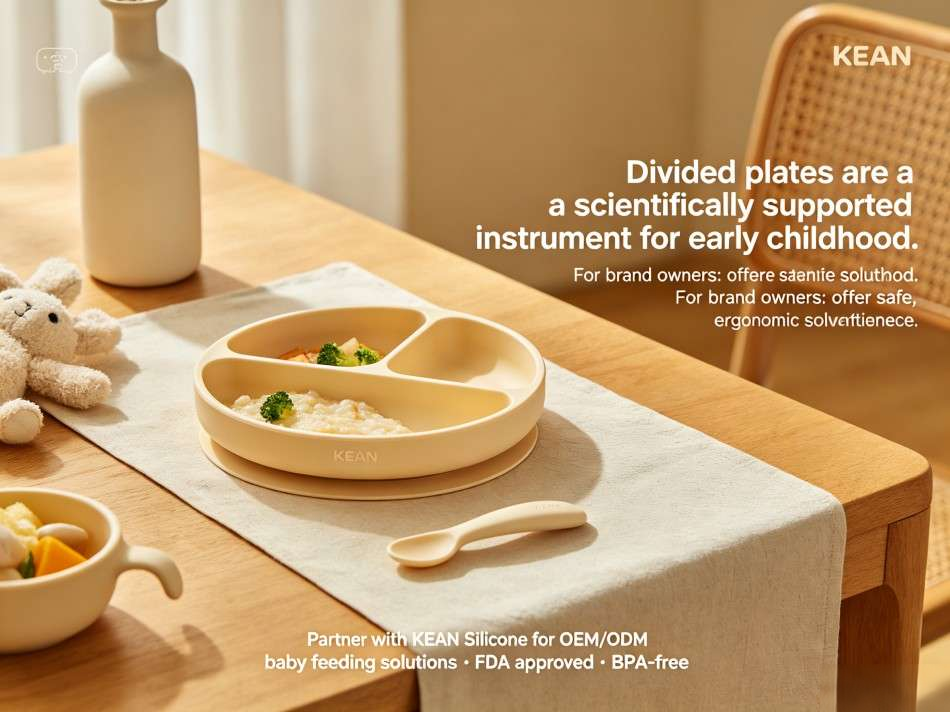 KEAN Silicone Divided Plates