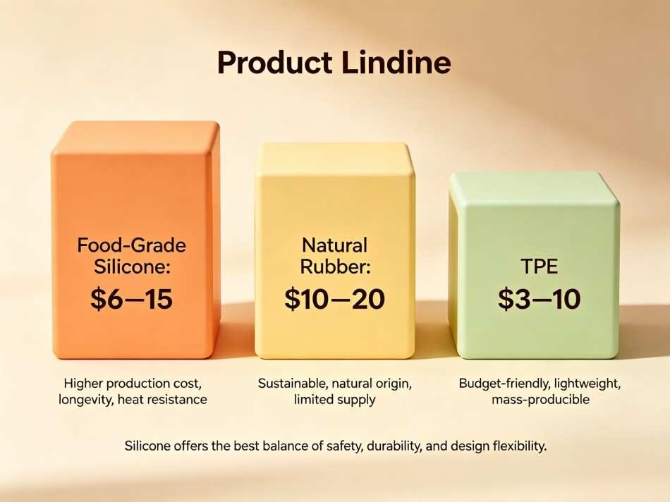 Price Comparison for Different Materials Price Comparison for Different Materials