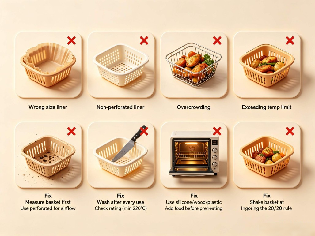 Silicone Basket Common Mistakes