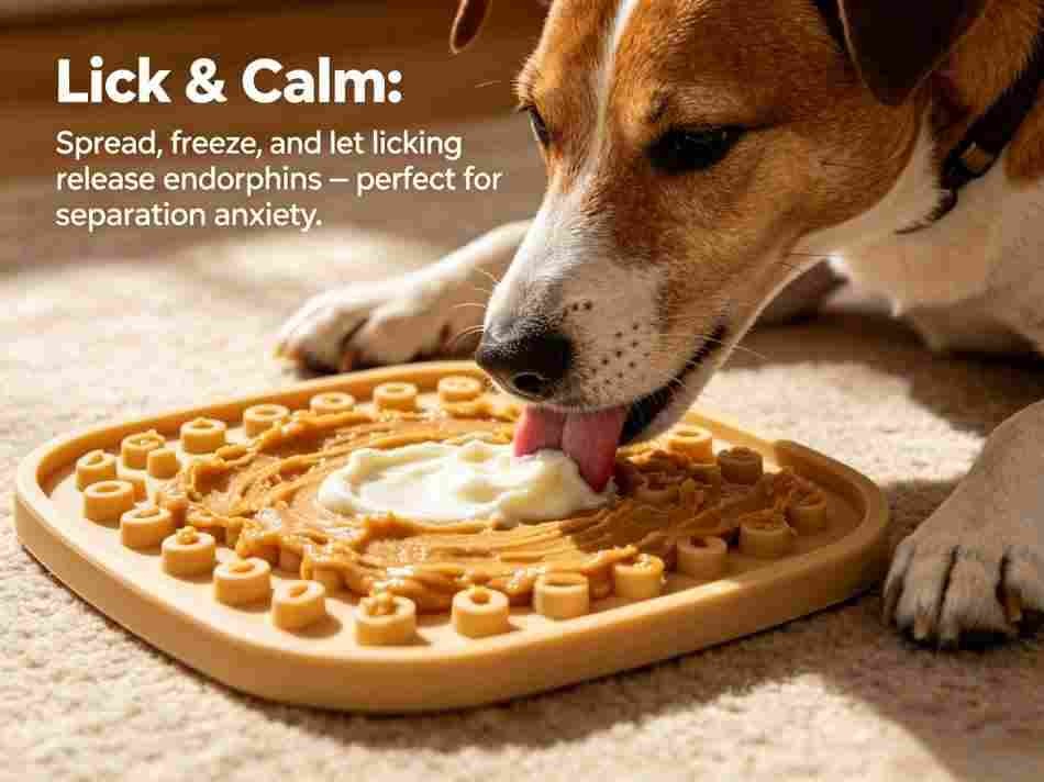 dog's licking behavior