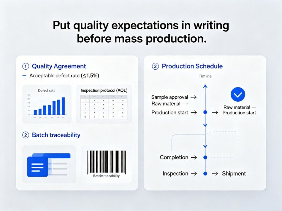Quality Agreement Quality Agreement